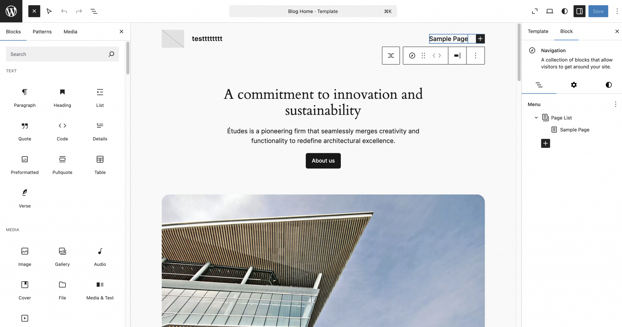 Editor Page. Examples Edit site vs Edit page – Pages